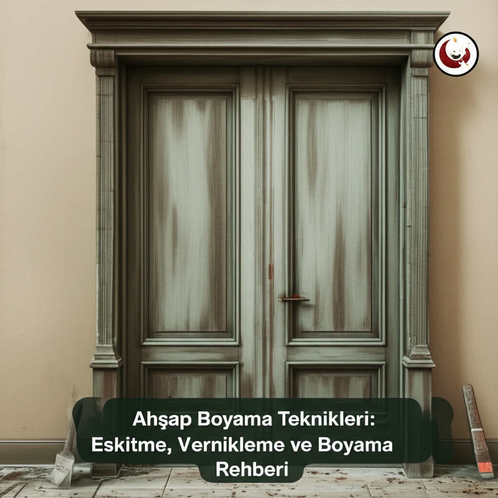 Ahşap Boyama Teknikleri: Eskitme, Vernikleme ve Boyama Rehberi