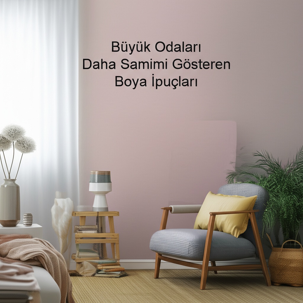 Büyük Odaları Daha Samimi Gösteren Boya İpuçları