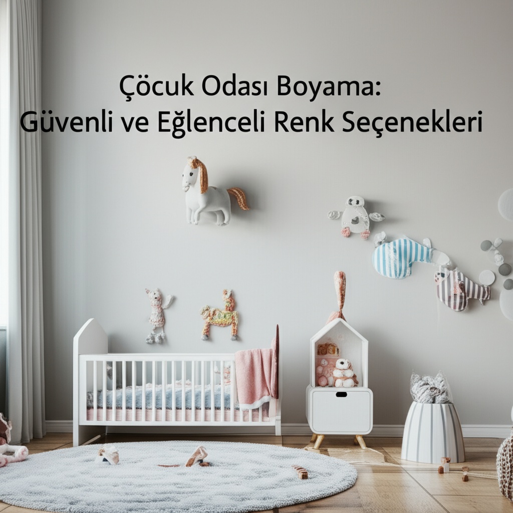 Çocuk Odası Boyama: Güvenli ve Eğlenceli Renk Seçenekleri