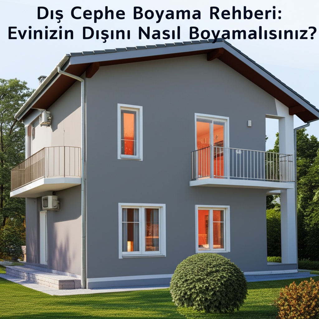 Dış Cephe Boyama Rehberi: Evinizin Dışını Nasıl Boyamalısınız?