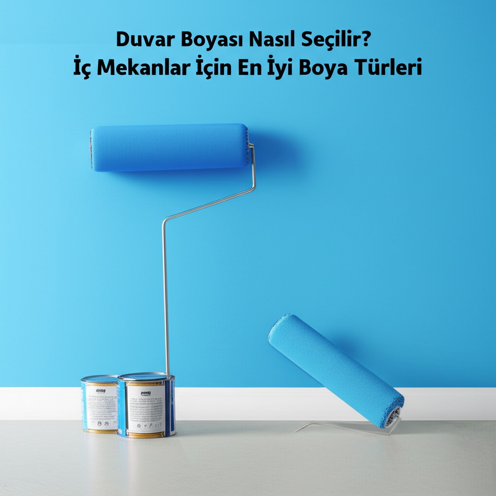 Duvar Boyası Nasıl Seçilir? İç Mekanlar İçin En İyi Boya Türleri