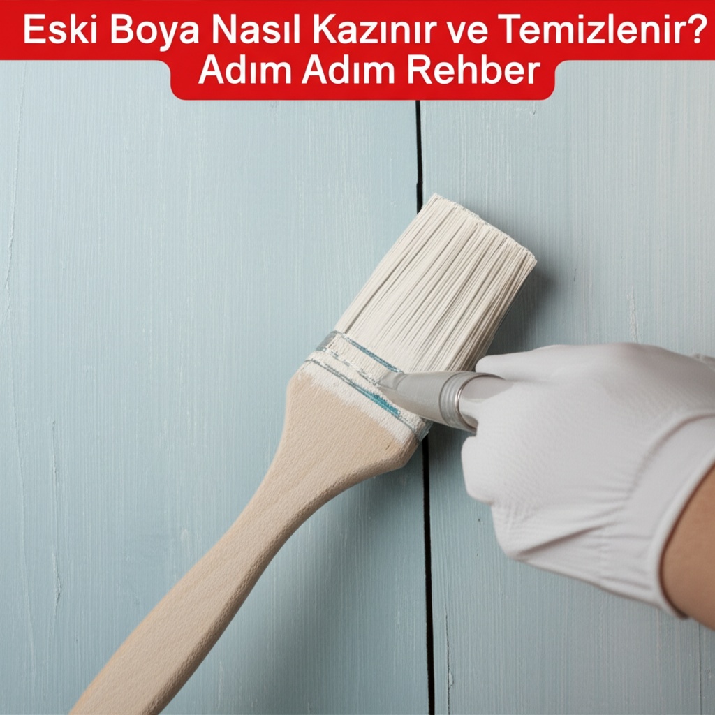 Eski Boya Nasıl Kazınır ve Temizlenir? Adım Adım Rehber