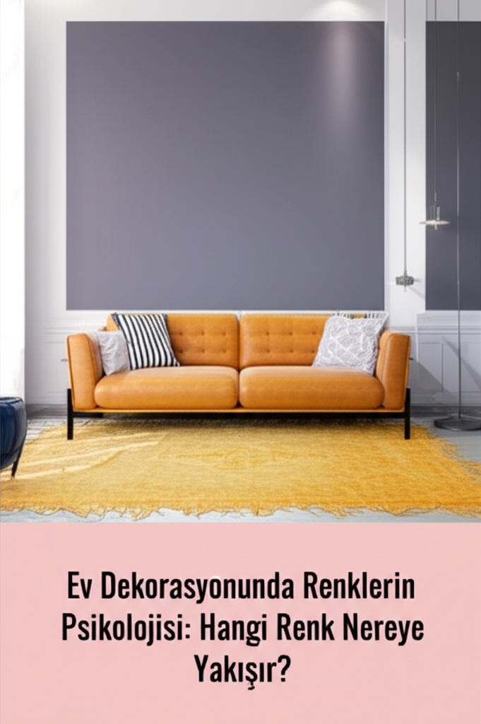 Ev Dekorasyonunda Renklerin Psikolojisi: Hangi Renk Nereye Yakışır?