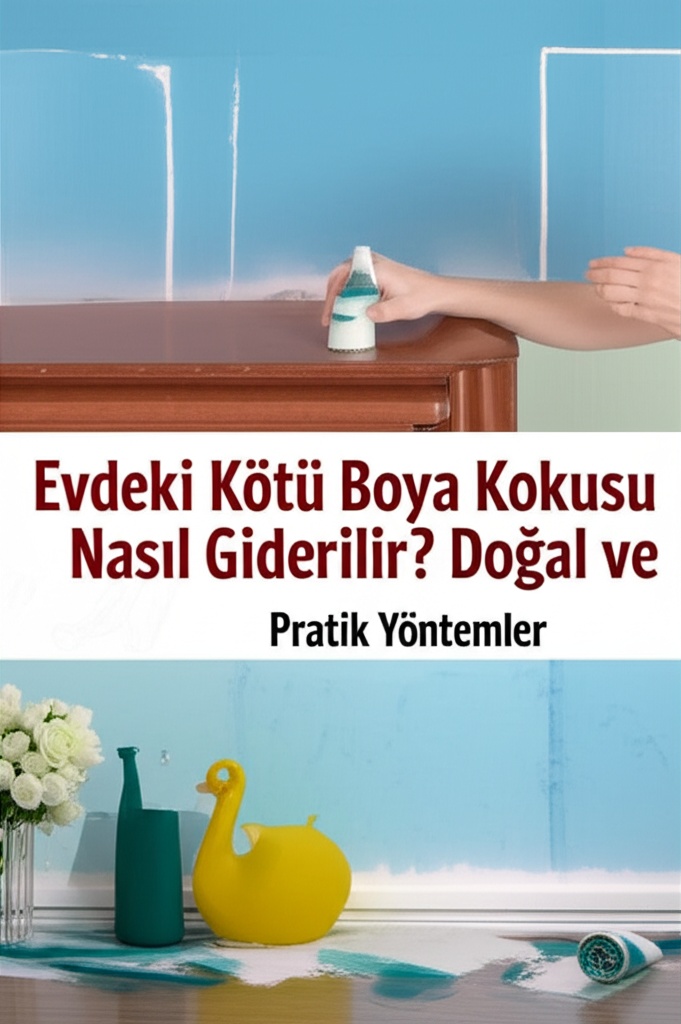 Evdeki Kötü Boya Kokusu Nasıl Giderilir? Doğal ve Pratik Yöntemler