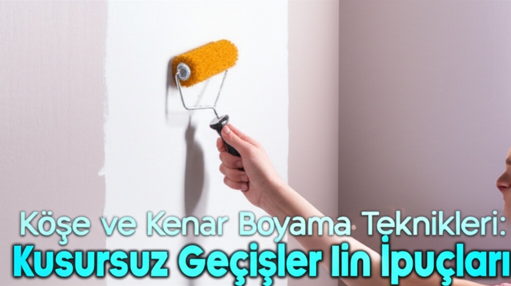 Köşe ve Kenar Boyama Teknikleri: Kusursuz Geçişler İçin İpuçları