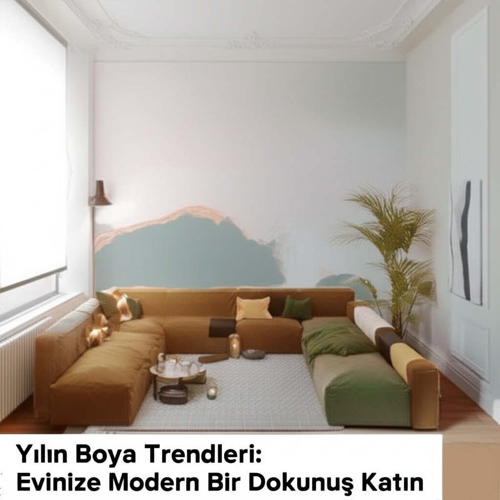 Yılın Boya Trendleri: Evinize Modern Bir Dokunuş Katın